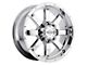 Gear Off-Road Big Block Chrome 6-Lug Wheel; 17x9; 18mm Offset (2024 Tacoma)