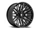 Gear Off-Road 770 Gloss Black Milled 6-Lug Wheel; 22x10; 10mm Offset (10-24 4Runner)