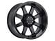 Gear Off-Road Big Block Satin Black 6-Lug Wheel; 17x9; 18mm Offset (10-24 4Runner)