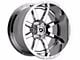 Gear Off-Road Pivot Chrome 6-Lug Wheel; 20x12; -44mm Offset (21-24 Bronco, Excluding Raptor)