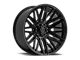 Gear Off-Road 770 Gloss Black Milled 6-Lug Wheel; 20x10; -19mm Offset (16-23 Tacoma)