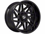 Gear Off-Road Ratio Gloss Black 6-Lug Wheel; 18x9; 18mm Offset (17-24 Titan)