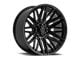 Gear Off-Road 770 Gloss Black Milled 6-Lug Wheel; 20x9; 18mm Offset (16-24 Titan XD)