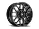 Gear Off-Road 768 Gloss Black Milled 6-Lug Wheel; 20x9; 18mm Offset (22-24 Tundra)