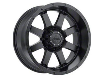 Gear Off-Road Big Block Satin Black 6-Lug Wheel; 18x9; 18mm Offset (22-24 Tundra)