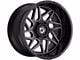 Gear Off-Road Ratio Gloss Black Milled 5-Lug Wheel; 20x9; 18mm Offset (14-21 Tundra)