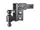 Gen-Y Hitch Mega-Duty 21K Adjustable 2.50-Inch Receiver Hitch Dual-Ball Mount with Pintle Lock; 6-Inch Drop (Universal; Some Adaptation May Be Required)