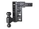 Gen-Y Hitch Mega-Duty 10K Adjustable 2-Inch Receiver Hitch Dual-Ball Mount; 7.50-Inch Drop (Universal; Some Adaptation May Be Required)