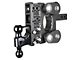 Gen-Y Hitch The BOSS Torsion-Flex 16K Adjustable 2.50-Inch Receiver Hitch Dual-Ball Mount with Pintle Lock; 5-Inch Drop (Universal; Some Adaptation May Be Required)