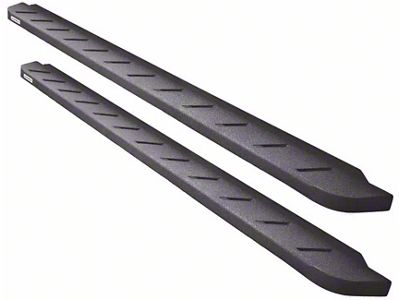 Go Rhino RB10 Running Boards; Protective Bedliner Coating (05-24 Frontier Crew Cab)