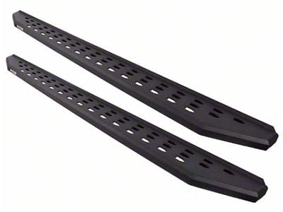 Go Rhino RB20 Running Boards; Protective Bedliner Coating (05-24 Frontier Crew Cab)