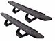 Go Rhino RB30 Running Boards with Drop Steps; Protective Bedliner Coating (05-24 Frontier Crew Cab)