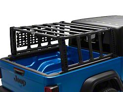 XRS Overland Xtreme Rack; Textured Black (20-24 Jeep Gladiator JT)