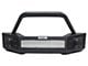 Go Rhino Rockline Winch-Ready Stubby Front Bumper with Over Rider; Textured Black (20-24 Jeep Gladiator JT)