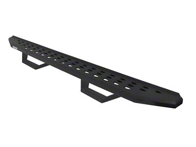 Go Rhino RB20 Running Boards with Drop Steps; Protective Bedliner Coating (07-18 Jeep Wrangler JK 4-Door)