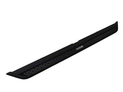 Go Rhino Dominator Xtreme DSS Slider Side Step Bars; Textured Black (07-18 Jeep Wrangler JK 4-Door)