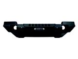 Go Rhino Trailline Winch-Ready Full Width Front Bumper; Textured Black (07-18 Jeep Wrangler JK)