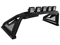 Go Rhino Sport Bar 2.0 Roll Bar with Power Actuated Retractable Light Mount; Textured Black (16-23 Tacoma)