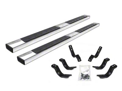 Go Rhino 6-Inch OE Xtreme II Side Step Bars; Polished (07-21 Tundra CrewMax)