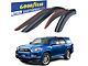 Goodyear Car Accessories Shatterproof Tape-On Window Deflectors (10-24 4Runner)