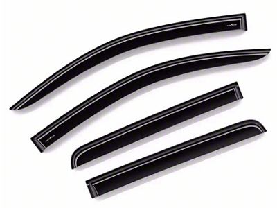 Goodyear Car Accessories Shatterproof Tape-On Window Deflectors (21-24 Bronco Sport)