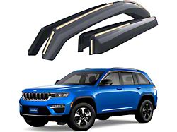 Goodyear Car Accessories Shatterproof in-Channel Window Deflectors (22-24 Jeep Grand Cherokee WL)