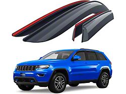 Goodyear Car Accessories Shatterproof Tape-On Window Deflectors (11-21 Jeep Grand Cherokee WK2)