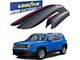 Goodyear Car Accessories Shatterproof Tape-On Window Deflectors (15-23 Jeep Renegade BU)