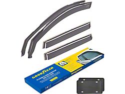 Goodyear Car Accessories Shatterproof in-Channel Window Deflectors (14-23 Jeep Cherokee KL)