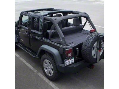 GPCA Freedom Pack PRO Cargo Cover (07-18 Jeep Wrangler JK 4-Door)