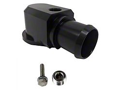 Granatelli Motor Sports Billet Thermostat Housing; Black (18-21 Jeep Grand Cherokee WK2 Trackhawk)