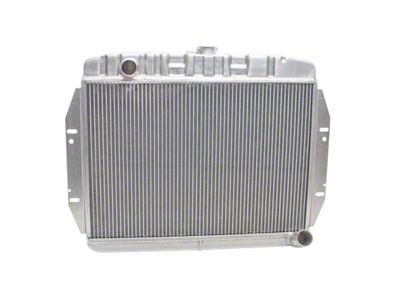 Griffin Radiators PerformanceFit DownFlow Radiator with GM Outlets; Short Core; 2-Row (76-86 Jeep CJ7 w/ Manual Transmission)