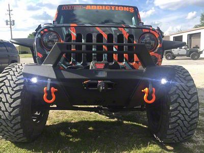 Hammerhead JKX Series Stubby Pre-Runner Front Bumper (07-18 Jeep Wrangler JK)