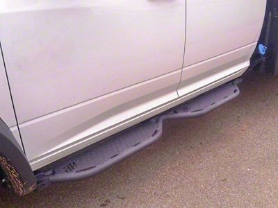 Hammerhead Wheel to Wheel Running Boards; Black (05-23 Tacoma Double Cab w/ 5-Foot Bed)