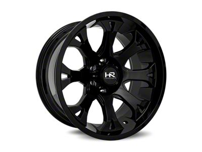 Hardrock Offroad BloodShot Xposed Gloss Black 6-Lug Wheel; 20x12; -44mm Offset (03-09 4Runner)