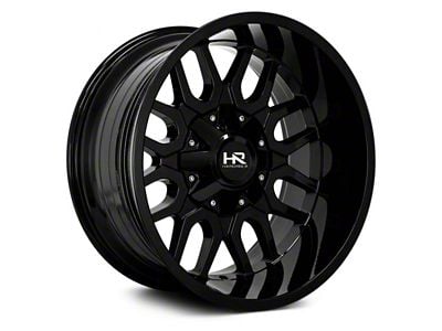 Hardrock Offroad Commander Gloss Black 6-Lug Wheel; 22x10; -25mm Offset (03-09 4Runner)