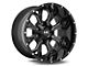 Hardrock Offroad Devastator Gloss Black Milled 6-Lug Wheel; 20x10; -19mm Offset (03-09 4Runner)