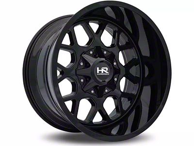 Hardrock Offroad Gunner Gloss Black 6-Lug Wheel; 20x10; -19mm Offset (03-09 4Runner)