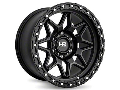 Hardrock Offroad H105 Matte Black 6-Lug Wheel; 17x9; -12mm Offset (03-09 4Runner)