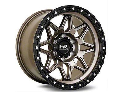 Hardrock Offroad H105 Matte Bronze 6-Lug Wheel; 17x9; 1mm Offset (03-09 4Runner)