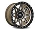 Hardrock Offroad H105 Matte Bronze 6-Lug Wheel; 17x9; 1mm Offset (03-09 4Runner)