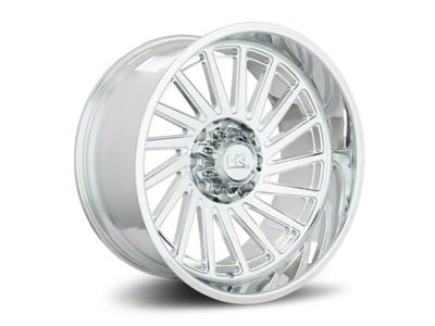 Hardrock Offroad H905 Polished 6-Lug Wheel; Left Directional; 24x12; -51mm Offset (03-09 4Runner)