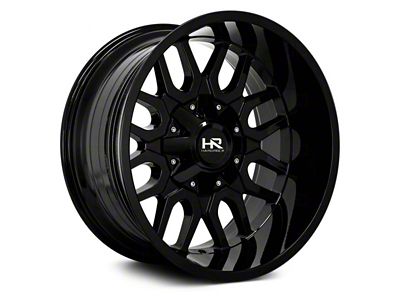 Hardrock Offroad Commander Gloss Black 6-Lug Wheel; 22x10; -25mm Offset (04-15 Titan)