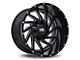 Hardrock Offroad Crusher Gloss Black Milled 6-Lug Wheel; 20x9; 0mm Offset (04-15 Titan)