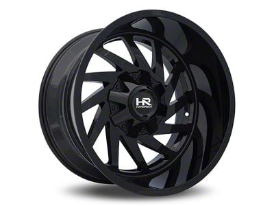 Hardrock Offroad Crusher Gloss Black 6-Lug Wheel; 20x9; 0mm Offset (04-15 Titan)