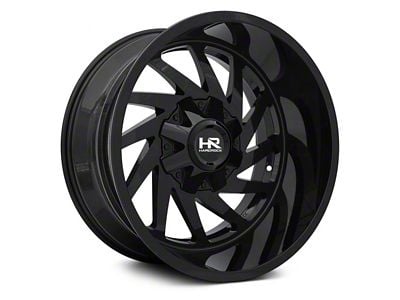 Hardrock Offroad Crusher Gloss Black 6-Lug Wheel; 20x9; 0mm Offset (04-15 Titan)