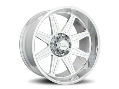 Hardrock Offroad H906 Polished 6-Lug Wheel; 22x12; -51mm Offset (04-15 Titan)