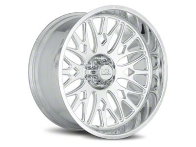 Hardrock Offroad H907 Polished 6-Lug Wheel; 22x12; -51mm Offset (04-15 Titan)