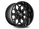 Hardrock Offroad Indestructible Gloss Black 6-Lug Wheel; 20x10; -19mm Offset (04-15 Titan)