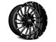 Hardrock Offroad Overdrive Gloss Black 6-Lug Wheel; 20x12; -51mm Offset (04-15 Titan)